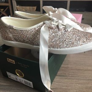 Kate spade glitter sneakers 9.5